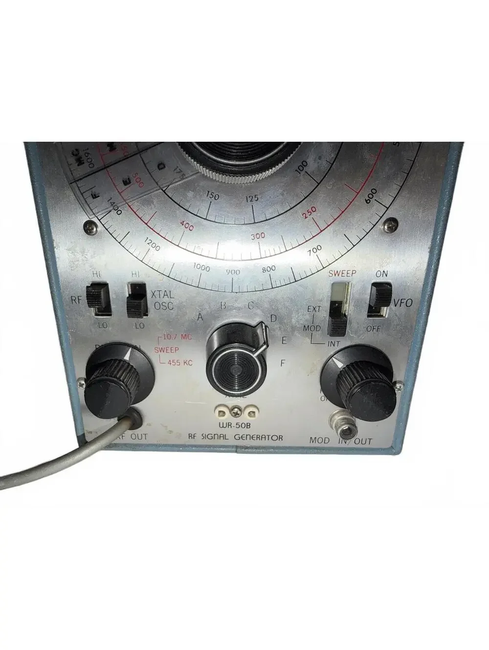 Vintage RCA Signal Generator Model UR 508 Untested